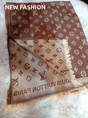 Дамски Шалове : LOUIS VUITTON: DIOR , снимка 3 - Шалове - 47866645