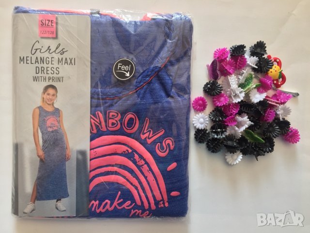 Детска лятна рокличка и фибички Над 40бр