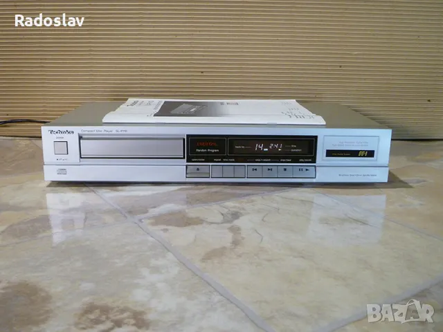 Technics SL-P110 16-bit, снимка 1 - Ресийвъри, усилватели, смесителни пултове - 49442658