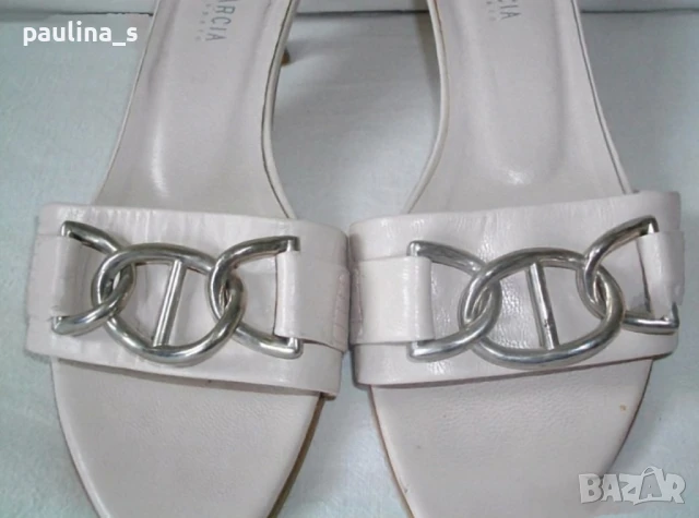 Два различни чифта / Винтидж! Летни чехли / Гръцки и испански "Emilio Garcia" / Естествена кожа , снимка 10 - Чехли - 29360171