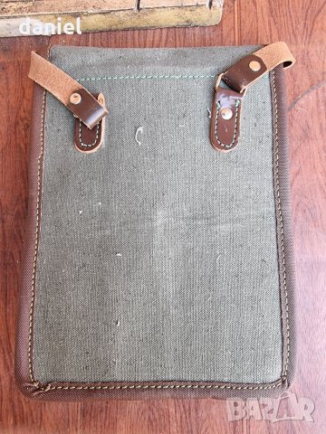 Често Нова военни командирска чанта-брезент и кожа,30/22/8 см, снимка 2 - Оборудване и аксесоари за оръжия - 34160528