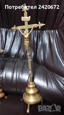 старинен кръст с разпятия, снимка 5 - Антикварни и старинни предмети - 55746176