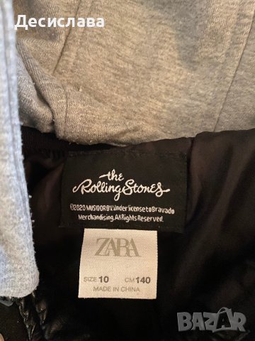 Детско кожено яке Zara, снимка 2 - Детски якета и елеци - 37841304