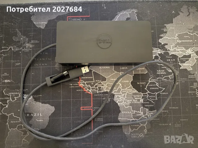 Универсална докинг станция Dell D6000 (USB-C & USB-A) – За до 3 монитора (4K)