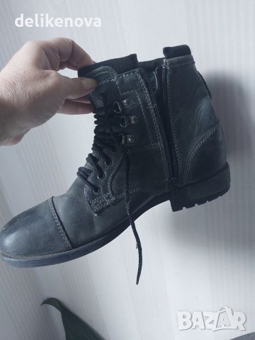 Три вида боти. Meindl Active Gore-Tex Bugatti. Original. Size 43-44 100% Кожа, снимка 17 - Мъжки боти - 34209018