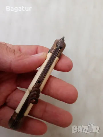 Джобен нож laguiole, Лагиол,муха,бонус кания,винтидж, снимка 4 - Антикварни и старинни предмети - 47824385