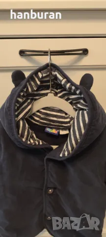 Подплатено бебешко яке, размер 86/92, снимка 3 - Бебешки якета и елеци - 49917140