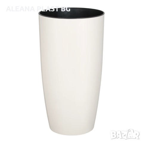 Висока саксия АЛФА  22/41.5 см, снимка 3 - Саксии и кашпи - 46459475