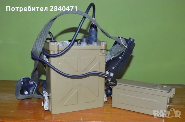 Армейска праносима УКВ радиостанция Р 33, снимка 4 - Друга електроника - 31700252