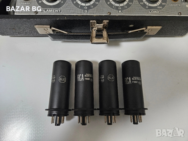 ★ █▬█ █ ▀█▀ ★RCA 6L6 / ЕL34 - 4 бр., подбрани 