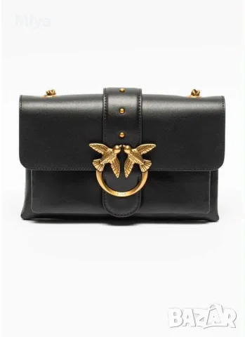 Pinko чанта със златни елементи 