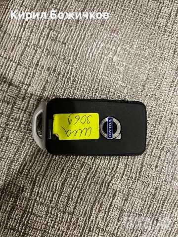 Продавам ключ за Този модел ключ се използва основно за: • Volvo S60, V60, XC60 (модели 2010–2017) •, снимка 4 - Части - 53307936