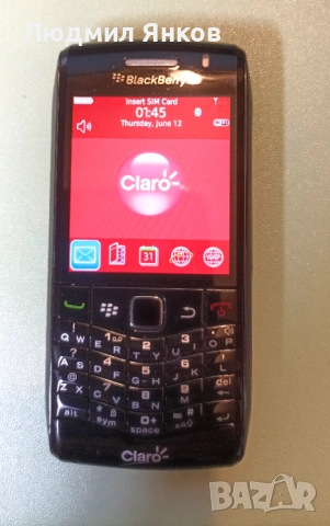  BlackBerry Pearl Claro – ретро класика, отлично състояние + калъф и SD, снимка 3 - Други - 52640888