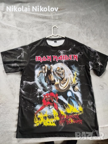 продавам тениска Айрън Мейдън , снимка 3 - Тениски - 52811708
