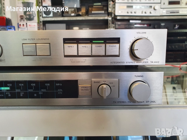  Усилвател SONY TA-AX2 + Тунер SONY ST-JX2L В отлично техническо и визуално състояние., снимка 5 - Ресийвъри, усилватели, смесителни пултове - 46261507