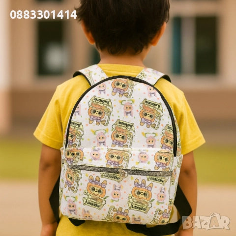 Раница Labubu Лабубу , снимка 5 - Раници - 51486368