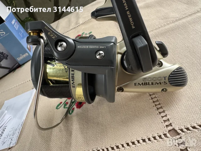 Макара за Шаран Daiwa Emblem, снимка 4 - Макари - 55707786