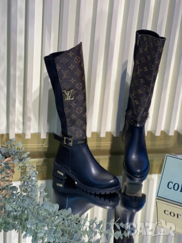 дамски ботуши burberry chanel louis vuitton , снимка 4 - Дамски ботуши - 51395577