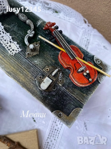 Кутия куфар-Романтика! , снимка 4 - Декорация за дома - 52162538