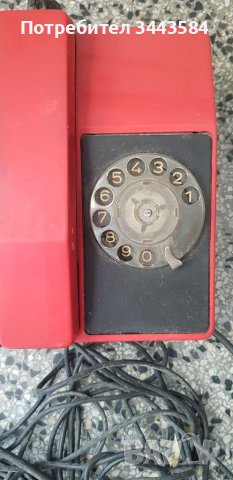 Телефон ретро, снимка 1 - Антикварни и старинни предмети - 37750433