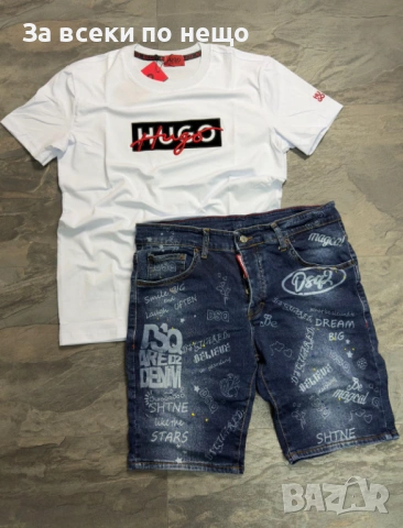 DSQUARED2 Мъжки Къси Дънки🔝Мъжки Къси Дънкови Панталони Код NGHSP79