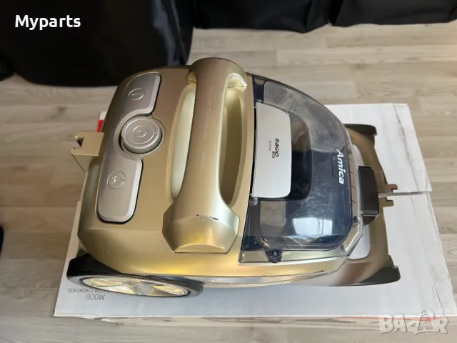 Прахосмукачка AMICA BAGIO ECO VM3045 златна, снимка 3 - Прахосмукачки - 48527635