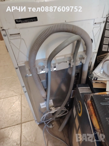 whirlpool awt 2084 Пералня работеща за смяна ремък с горно пълнене, снимка 7 - Перални - 54132960