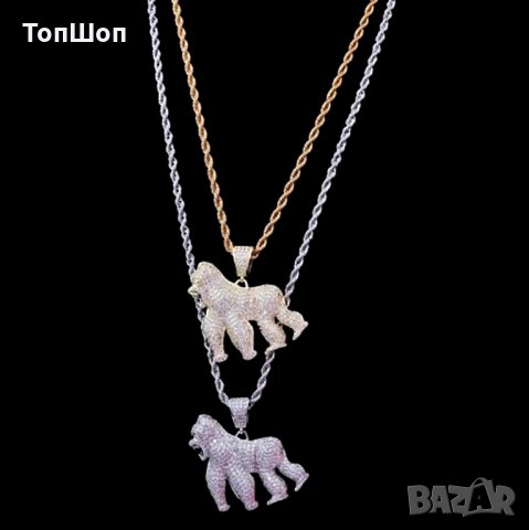 Vanilla Gorilla Hip Hop / Хип - Хоп колие, снимка 3 - Колиета, медальони, синджири - 32077506