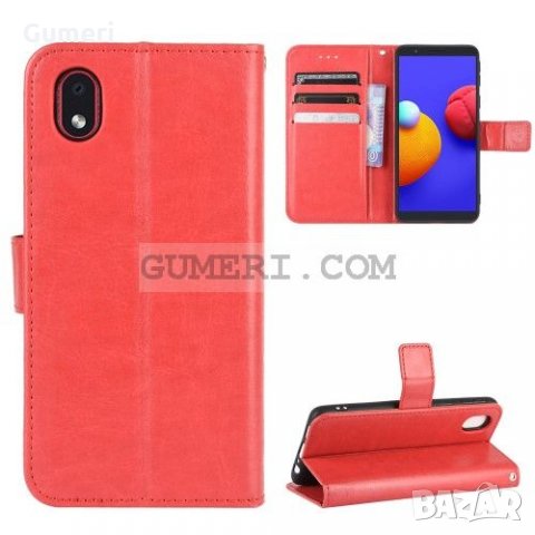 Samsung Galaxy M01 Core ( SM-M013F/DS ) Калъф тип тефтер , снимка 3 - Калъфи, кейсове - 30995474