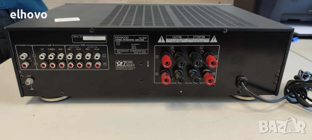 Стерео усилвател Kenwood KA-4020, снимка 2 - Ресийвъри, усилватели, смесителни пултове - 51601148