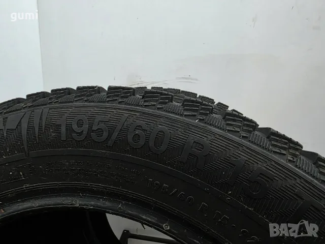 4бр зимни гуми 195/60/15 GISLAVED L06588 , снимка 7 - Гуми и джанти - 55851752