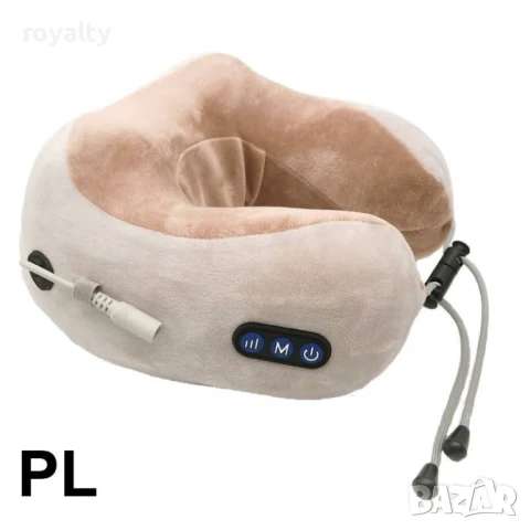 Масажна възглавница за врат с мемори пяна, снимка 5 - Други стоки за дома - 51222356