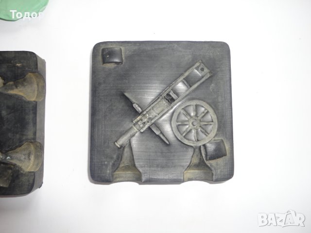 Стар немски калъп матрица за оръдие топ от каучук , снимка 3 - Колекции - 40265642