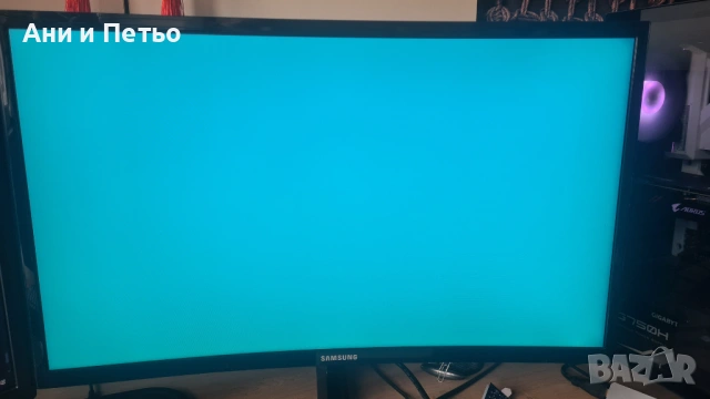 Монитор SAMSUNG C24F396FH 24" Curved TFT 16:9 1920x1080, снимка 9 - Монитори - 53131526