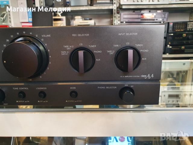 Усилвател Technics SU-VX500 Две по 100 вата на 4 ома. В отлично техническо и визуално състояние., снимка 5 - Ресийвъри, усилватели, смесителни пултове - 48611228