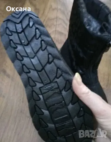 Черни нови апрески 38 и 39, снимка 5 - Дамски боти - 48409621