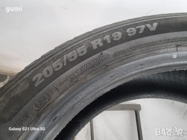2бр всесезонни гуми 205/55/19 KUMH0 L02907, снимка 4 - Гуми и джанти - 50183493