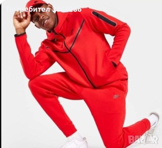 Нов мъжки екип Nike tech fleece  , снимка 2 - Спортни дрехи, екипи - 42832898