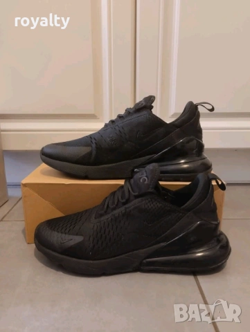 Nike Air Max 270 Нови Черни Маратонки 36-45 Номер Найк с Кутия 