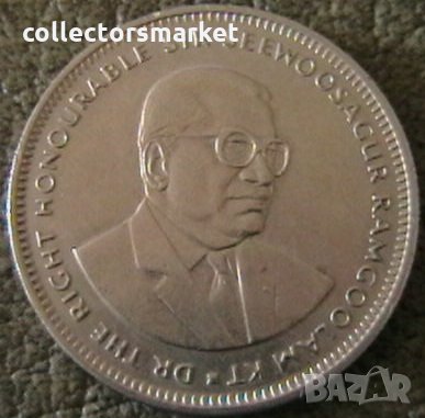 1 рупия 1987, Мавриций