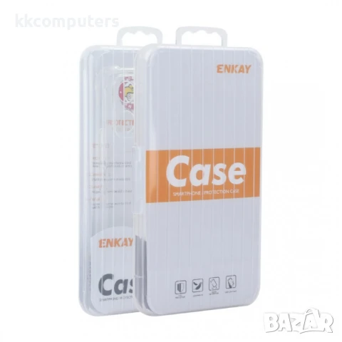OnePlus 13s 5G / OnePlus 13T 5G Удароустойчив ENKAY Силиконов Калъф и Протектор, снимка 6 - Калъфи, кейсове - 50712356