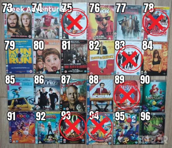 Комедия Филми DVD's - Оригинални Дискове ДВД на Английски Език - 5 лв/бр, снимка 5 - Комедии - 47015749