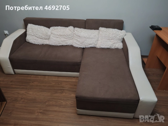 Ъглов разтегател диван