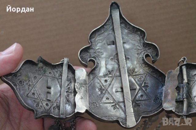 Сребърни пафти Възрожденски накит , снимка 10 - Антикварни и старинни предмети - 34988589