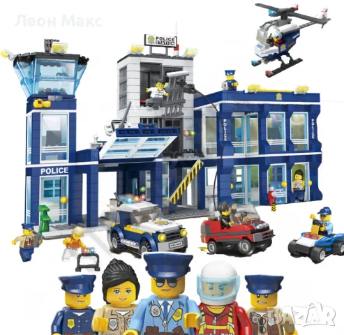 Конструктор Полиция бягството на затворника 1145ч 6+, снимка 3 - Конструктори - 48420111