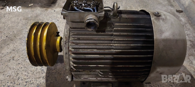 Трифазен Ел.двигател електромотор 11 кВ / 2900 оборота, снимка 5 - Електродвигатели - 52677198