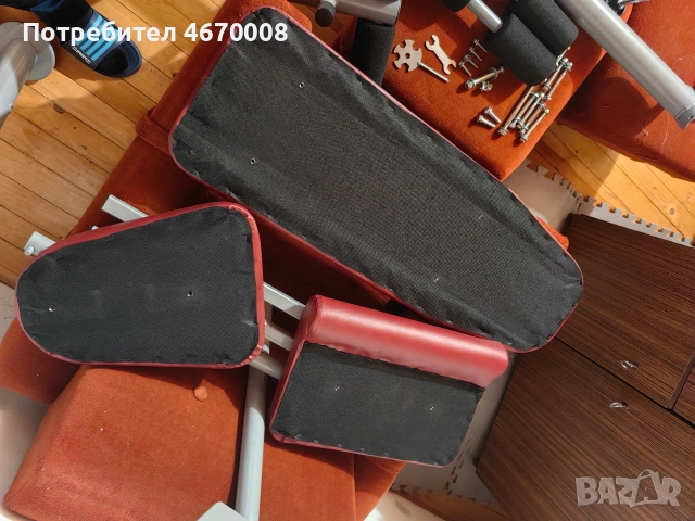 Лежанка 3 в 1 на Sport Vision , снимка 6 - Фитнес уреди - 52669576