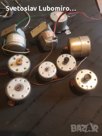 DC мотори, 9v,12v, снимка 2 - Електродвигатели - 56199404