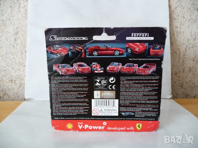 Ferrari Shell V-power Super America Ферари Шел колекция, снимка 3 - Колекции - 39092605