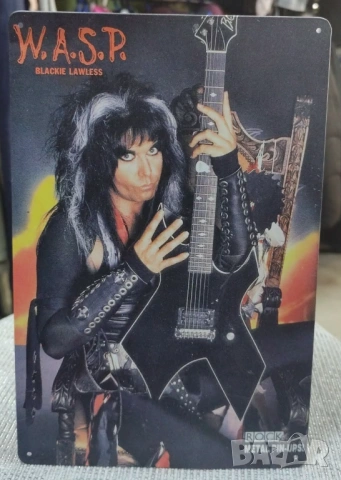 Blackie Lawless-метална табела(плакет)